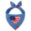 Americana Applique Dog Bandana