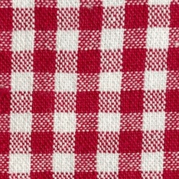 Red Gingham Dog Bandana