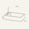 TP-Diagram-CoveLitterBox_210312-810993 tuft + paw Cove Litter Box